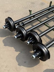 trailer axles for sales factory heavy duty trailer axle manufacturer hollow trailer axle system OEM trailer axle supplier commercial trailer axle production line