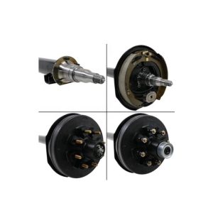 single axle trailer weight capacity heavy duty hollow trailer axle OEM trailer axle manufacturer single axle trailer axle system commercial trailer axle supplier