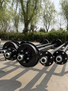 single axle trailer weight capacity heavy duty hollow trailer axle OEM trailer axle manufacturer single axle trailer axle system commercial trailer axle supplier