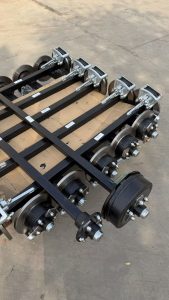what is a tandem axle trailer heavy duty tandem trailer axle hollow trailer axle system OEM trailer axle manufacturer commercial tandem axle trailer