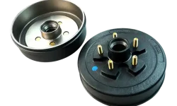 3500 lb 5-hole trailer brake drum