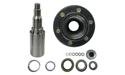 trailer spindle and hub